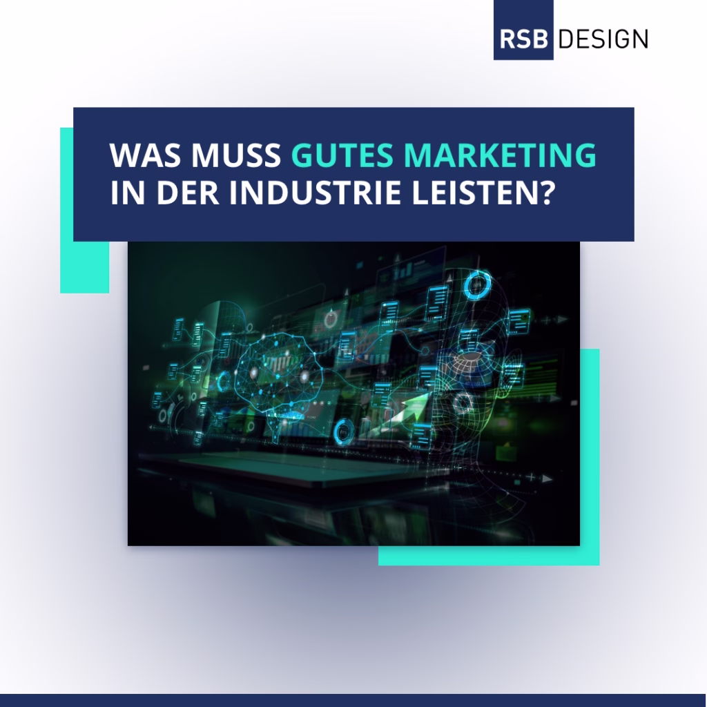 RSB DESIGN Ruhrgebiet – Marketingagentur Industrie mit Fokus auf Vertriebsunterstützung